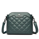 Bolsa Crossbody de Couro Macio Alta Qualidade