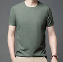 Camiseta Masculina Básica de Algodão