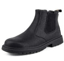Bota Masculina de Couro Básica - Resistente a impactos