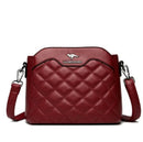 Bolsa Crossbody de Couro Macio Alta Qualidade