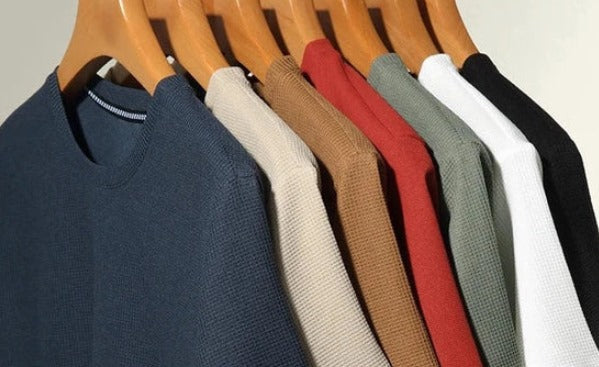 Camiseta Masculina Básica de Algodão