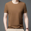 Camiseta Masculina Básica de Algodão